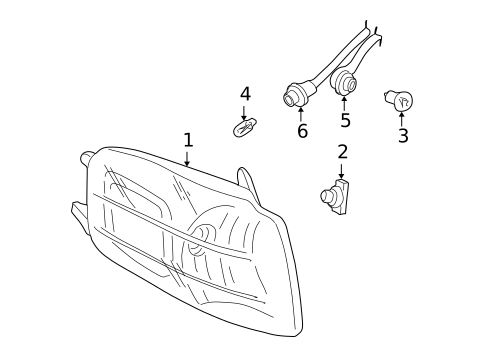 Park & Side Marker Lamps for 2019 Chevrolet Silverado 1500 #1