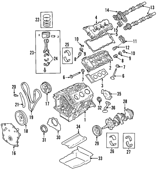 RL018727AC - Engine: Short Block for Mopar Image