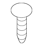 11609989 - Body: Upper Grille Bolt for GM Image