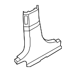 51437340683 - : Lower Center Pillar Trim for BMW Image