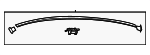 872611M500 - Body: Roof Molding for Kia Image