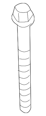 90037808801 - Body: Bumper Impact Bar Bolt for Porsche Image