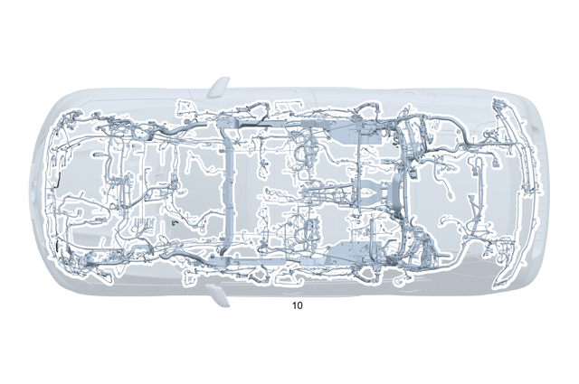 2535404316 - Electrical Equipment and Instruments: Electrical Wiring Harness for Mercedes-Benz: GLC300, GLC43 AMG, GLC63 AMG, GLC63 AMG S Image image