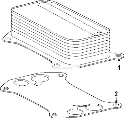 Oil Cooler for 2025 Porsche Macan #1