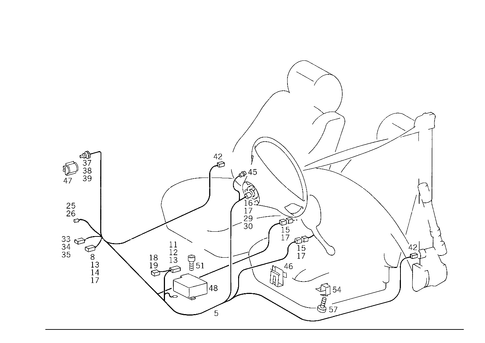 Belt Tensioner and Airbag for 1992 Mercedes-Benz 500E #0