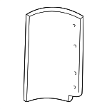 5EE32RB7 - Body: Lower Trim for Dodge: B2500, B3500 Image