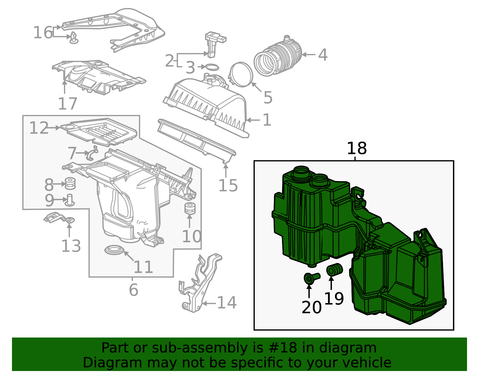 2022-2025 Honda Civic Resonator 17230-64S-A01 | Honda Factory Parts