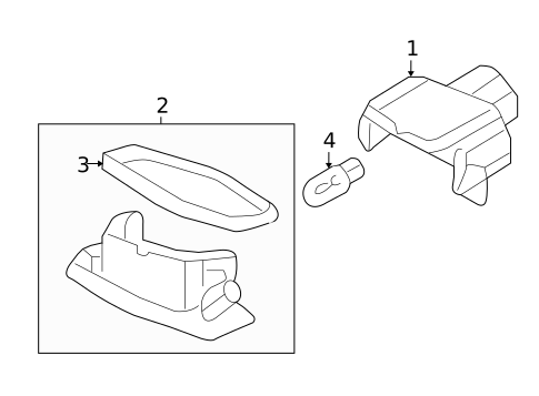 License Lamps for 2016 Honda Accord #0