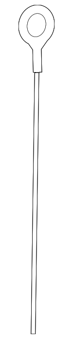 153010H012 - Engine: Dipstick for Scion: tC | Toyota: Camry, Highlander, RAV4, Solara Image