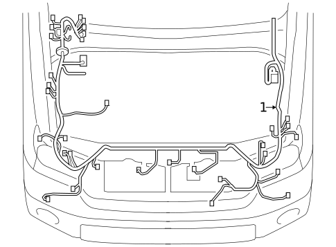 Wire, Cable & Related Components for 2024 Toyota Sequoia #0