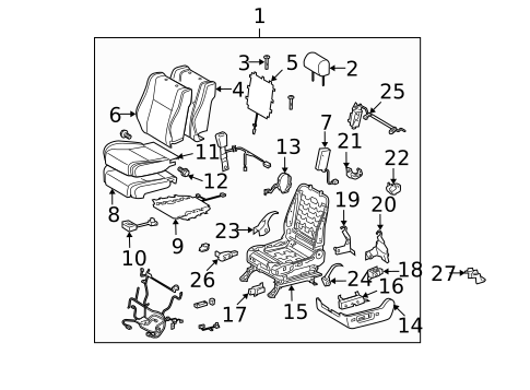 Power Seats for 2007 Toyota Tundra #0