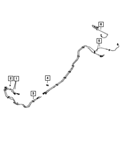 Fuel Lines for 2015 Ram ProMaster City #0