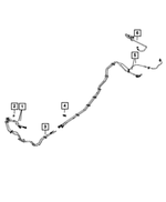 68119368AA - Fuel: Fuel Line Clip for Ram: ProMaster City Image