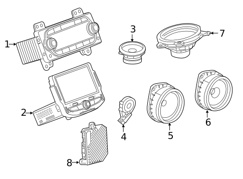 Antenna & Radio for 2017 Chevrolet Malibu #0