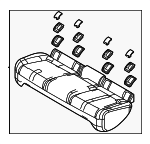 DDAJ5720039 - Body: Cushion Assembly for Mazda: MX-30 EV Image