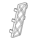 LR115687 - HVAC: Filter Cover for Land Rover: Discovery Sport, Range Rover Evoque Image
