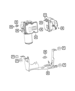 68073505AA - Brakes: Spacer for Fiat: 500 Image