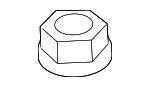 6509473AA - Body: Inner Reinforced Nut for Mopar Image