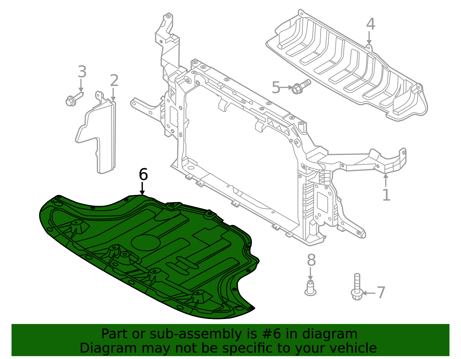 29110 R0000 29110-K0000 - Under Cover 2020-2022 Kia Soul | Kia.Parts Store