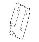 82989TLAA01ZB - : Center Cover for Honda Image