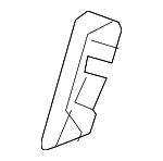 82621TLAA01ZA - Body: Lock Cover for Honda: CR-V Image