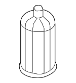 8K0201511TA - Fuel System: Fuel Filter for Audi: A4, A4 Quattro, A5, A5 Quattro, allroad, RS5, S4, S5 Image