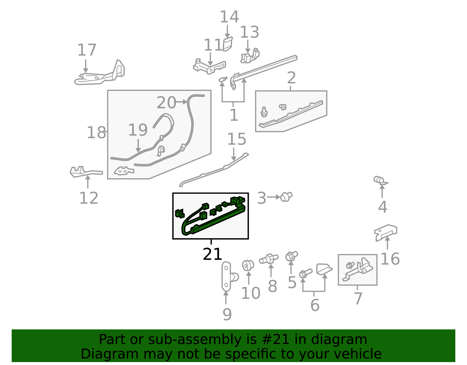 2005-2010 Honda Odyssey 2005-2010 Honda Odyssey - Cess Assembly L Slide ...