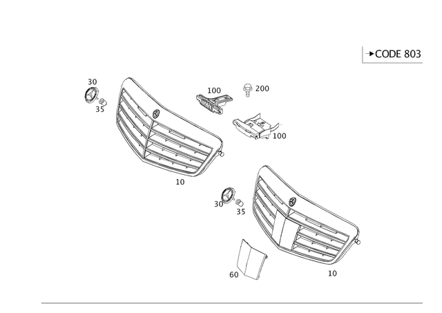 2128850236 - : Bracing for Mercedes-Benz Image