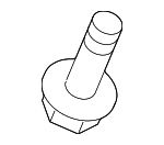 11516634 - : High Mount Lamp Screw for Saab: 9-7x Image