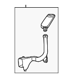 31544T6ZA01 - Electrical: Battery Vent Tube for Honda Image