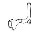 31544T6ZA01 - Electrical: Lower Duct for Honda: Passport, Ridgeline Image
