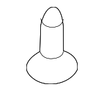 Engine Oil Drain Plug Access Cover Clip