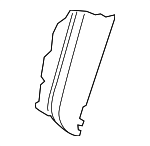 3C8885776J - Body: Seat Back Pad for Volkswagen Image