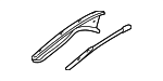 10375809 - Body: Upper Rail for Buick: Century, LaCrosse, Regal | Chevrolet: Impala, Monte Carlo | Oldsmobile: Intrigue | Pontiac: Grand Prix Image