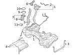 5Q0919087AQ - Fuel System: Fuel Pump Assembly for Audi Image