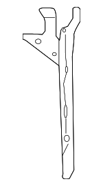 532080A020 - : 2022-2024 Toyota Corolla Cross - Lock Support for Toyota: Corolla Cross Image