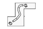21204AB370 - Cooling System: Rear Hose for Subaru Image