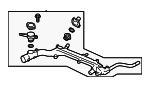 14050AB200 - Cooling System: Water Pipe for Subaru Image