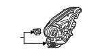 72610TJBA11 - Body: Latch Assembly for Acura Image