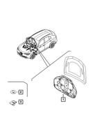 68615389AA - Body Sheet Metal Except Doors: Hood Silencer for Mopar Image