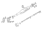 1074603516 - Steering: Steer. Column Jacket Tube for Mercedes-Benz Image