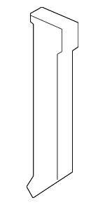 4KE810716 - Body: Outer Hinge Pillar Insulator for Audi: e-tron Quattro, e-tron S, e-tron S Sportback, e-tron Sportback, Q8 e-tron, Q8 e-tron Sportback, SQ8 e-tron, SQ8 e-tron Sportback Image