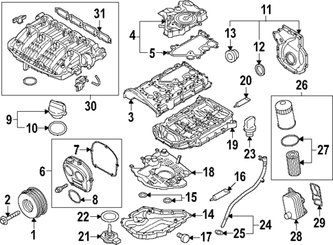 Filters for 2019 Volkswagen Atlas #1