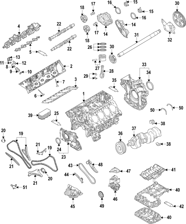 P2109629 - Engine: Engine Valve Spring Retainer for Audi Image