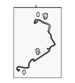 73431SG010 - : AC Line for Subaru: Forester Image