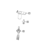 68251802AA - Electrical: Striker Plate for Dodge: Durango | Jeep: Grand Cherokee, Grand Cherokee WK Image