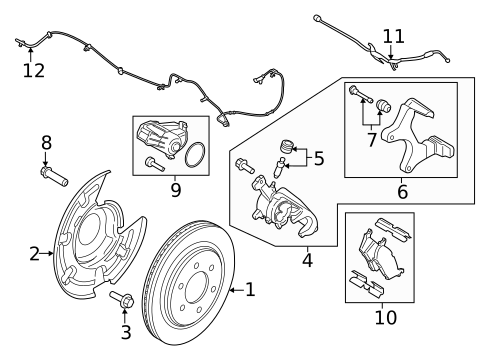 Switches, Solenoids & Actuators for 2022 Ford F-150 #0