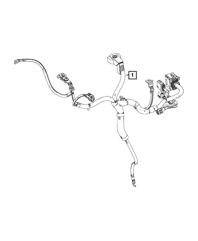 68237156AD - Electrical: Battery Wiring for Mopar Image image