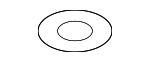 517883M100 - Steering: Outer Tie Rod Washer for Hyundai Image