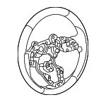 B62S3298202 - Steering: Steering Wheel for Mazda: 3, CX-5 Image